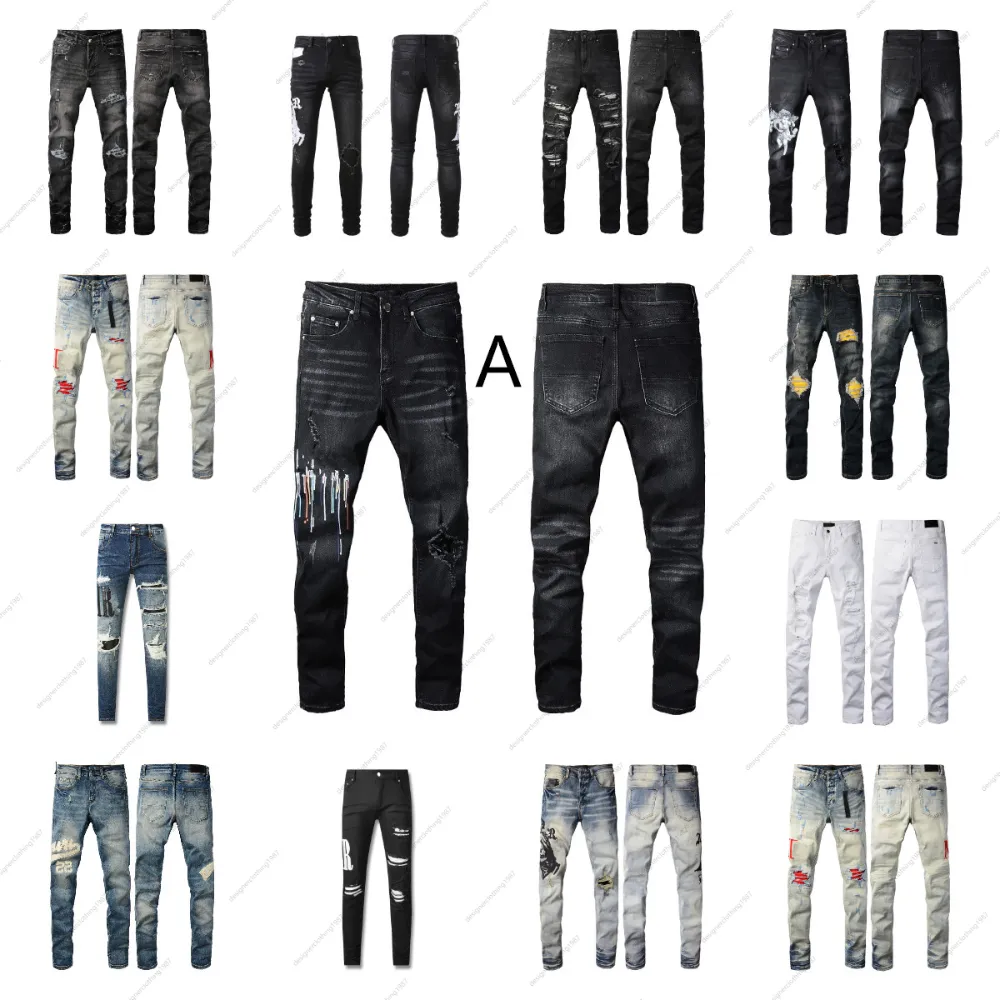 2024 New Style Embroidered Designer Topman Jeans For Men And