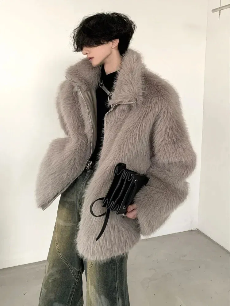 Korean fur coat discount