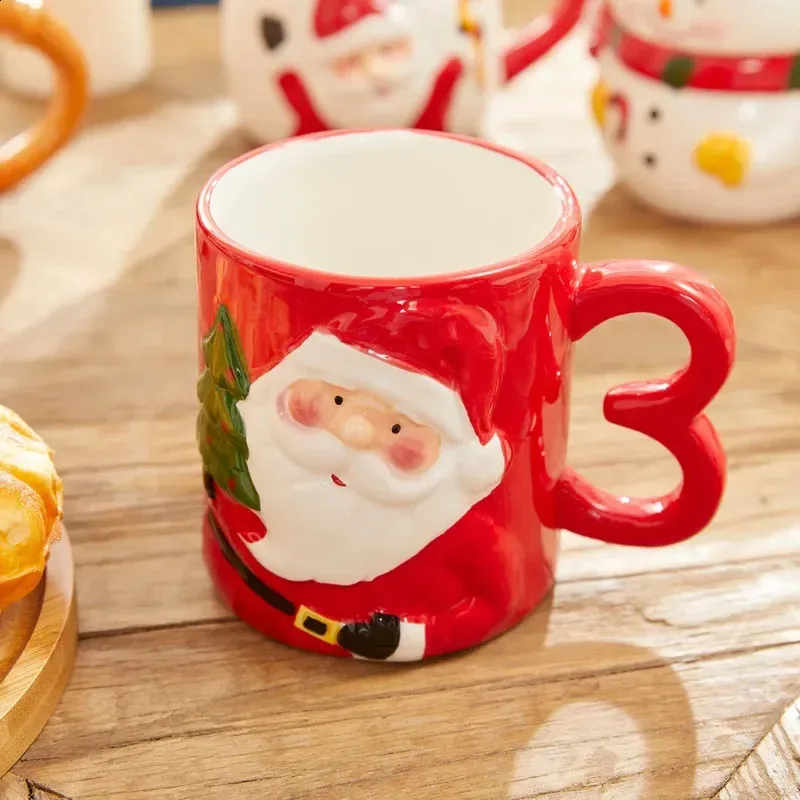 Snowman Ceramic Mug: Santa Christmas Mugs, Festive... From Ukeastore,  $28.65 | DHgate.Com