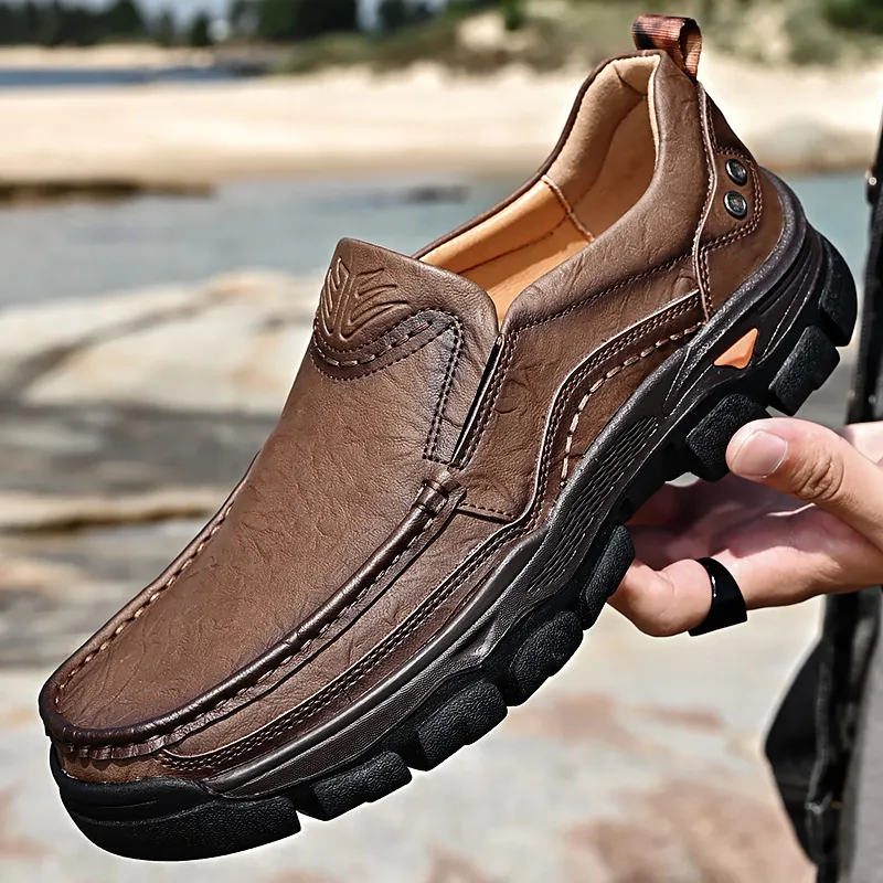 brown dad shoes