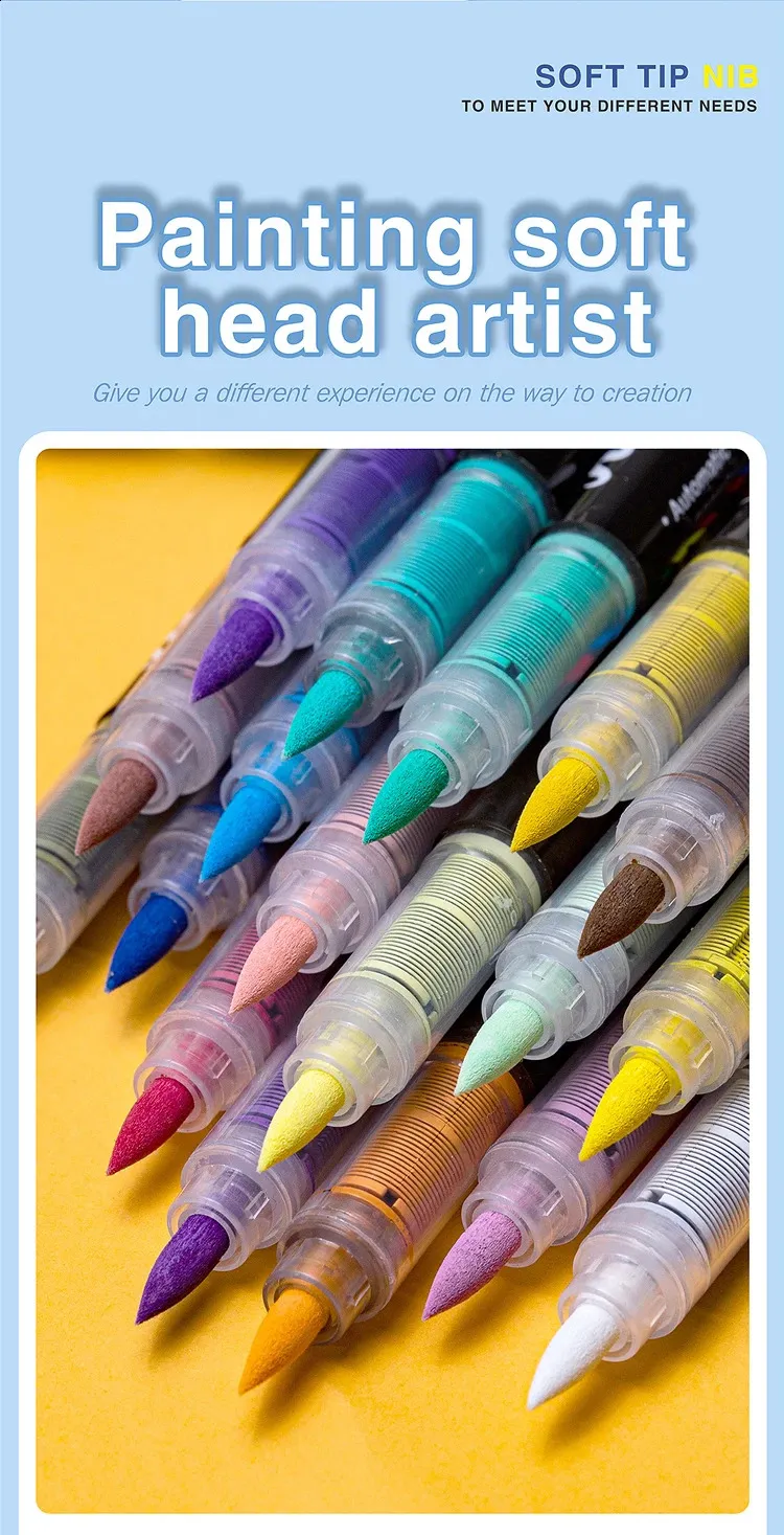 12-Color Acrylic Paint Markers Metallic Paint Pens, Sparkling Neutral Pen Tip 3.0mm Highlighter, Super Gold Metal Marker, Suitable For Black Paper Glass Rock Painting Wood Nvas Mug DIY Craft | SHEIN