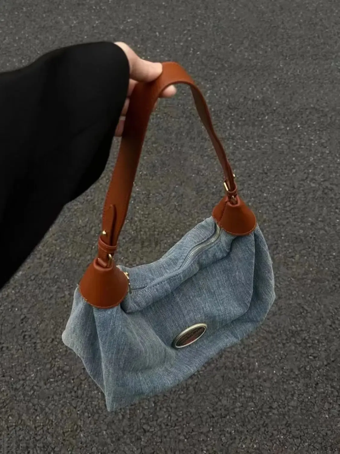 Bolsos De Hombro De Lona Unisex, Gran Capacidad, Multibolsillos