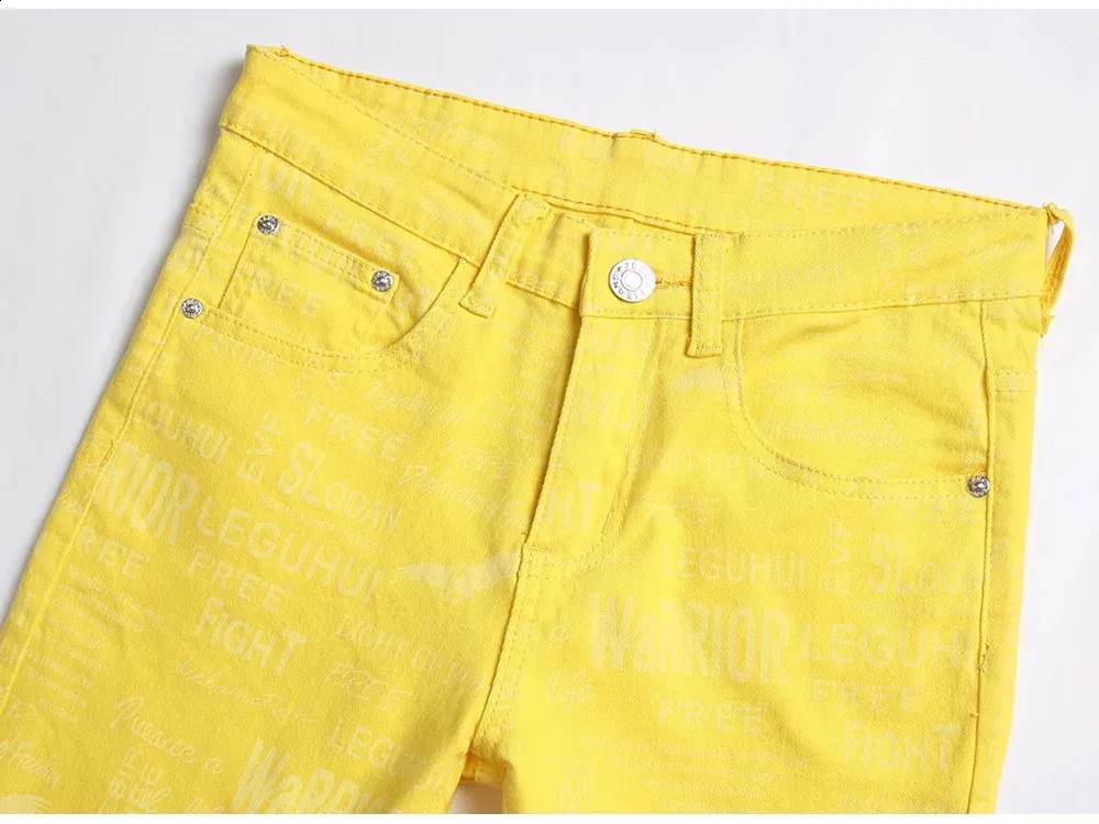 パンツ Cyber Yellow Stars Denim 送料無料】GUAPI CYBER YELLOW STARS DENIM - FIVESTAR
