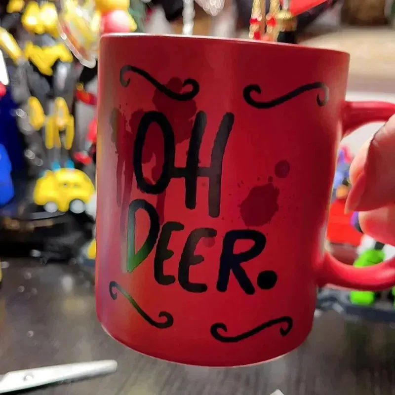 OH Deer - Taza De Café De Cerámica De 11 Onzas, Regalo Divertido Para Café