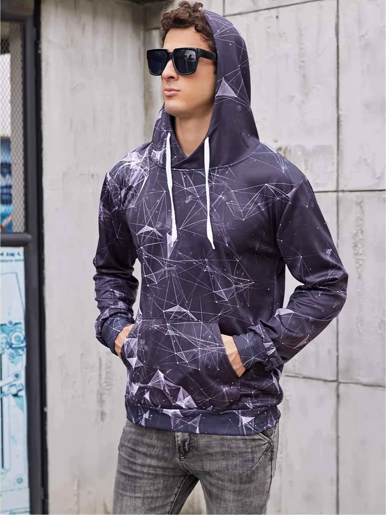 3D Graphic Print Black Graphic Hoodie For Men Women And Unisex Long Sleeve Pullover Sweatshirt With Pockets From Offswhitestores Vendor 18.31 DHgate.Com