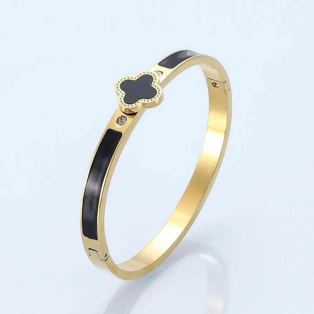 Premium Four Leaf Clover Bracelet: Lucky Charm Jewelry, Multi-Color,  Shop Now!