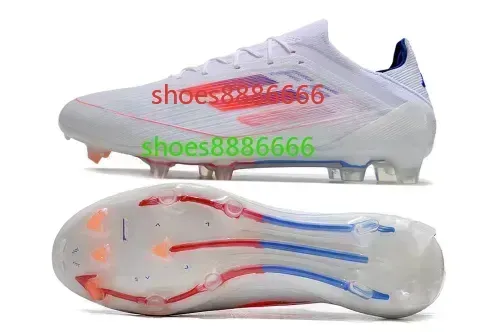 Designer Football Boot Mens Gift Bag Boots Accuracy+ Elite Tongue FG BOOTS Metal Spikes Football Cleats Men LACELESS Soft Leather Pink Soccer