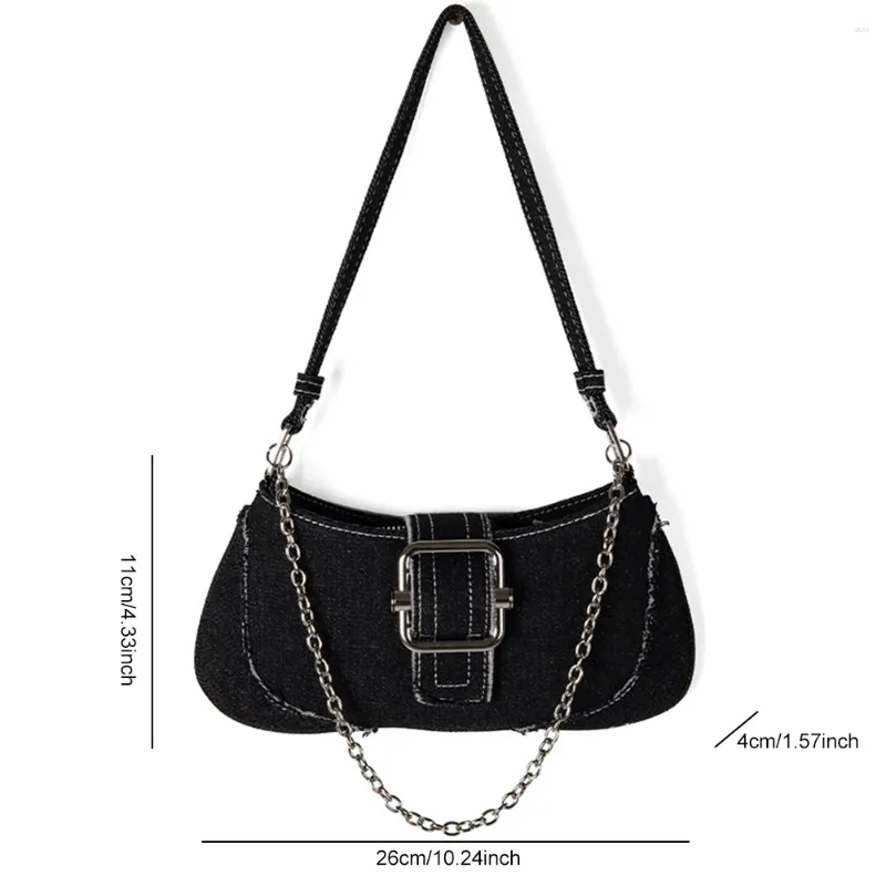 新品本物 DHgate.com:Vintage Denim Shoulder Bag for Women - Underarm バッグ