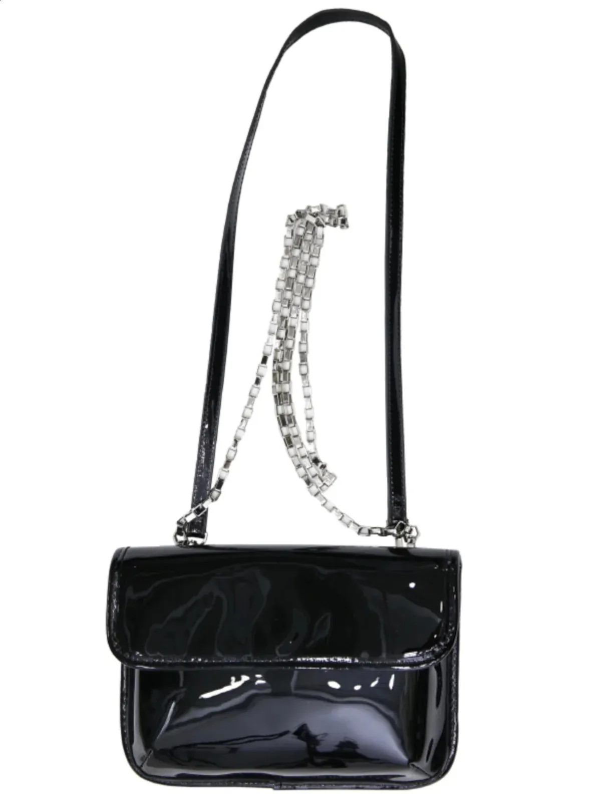 ショルダーバッグ・ポシェット ^LEATHERY^ Padded croissant shoulder bag BLACK LRBG4404BK 28362069_57793739_1000.jpg