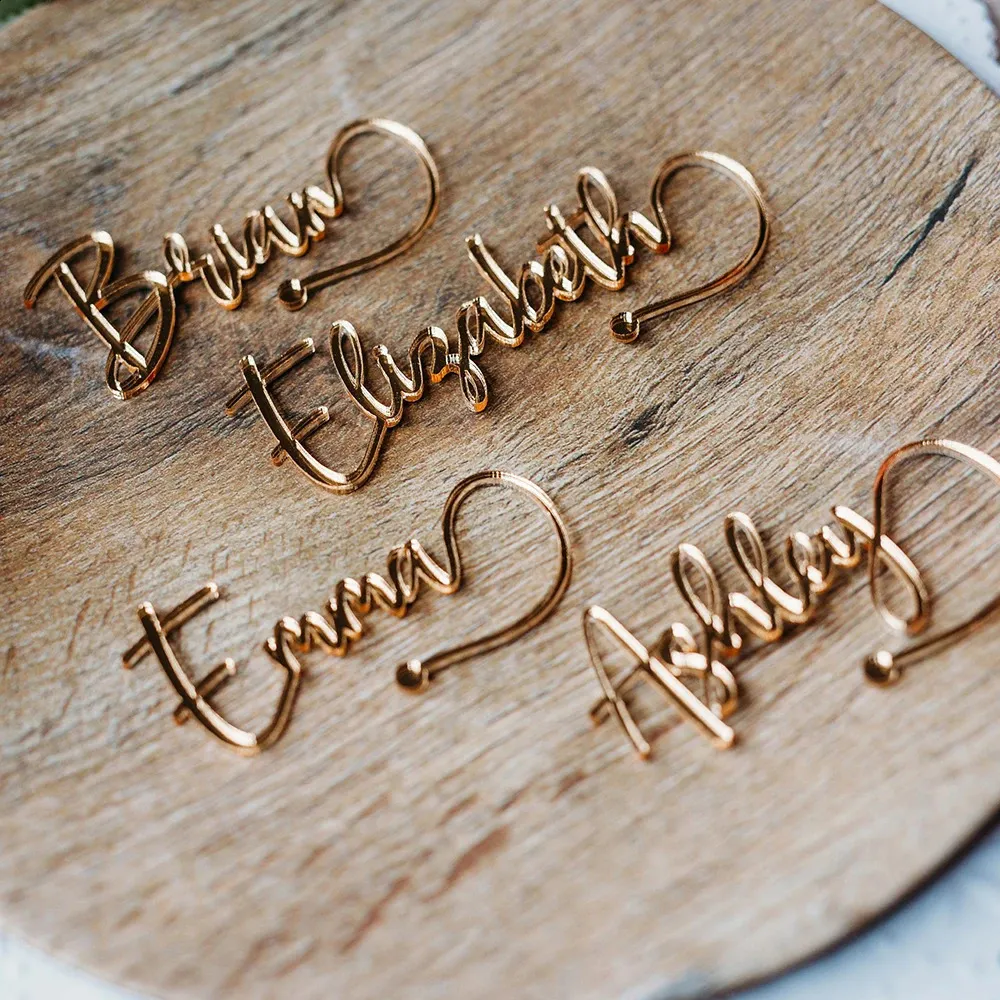 Personalized Wine Charms Bulk Wholesale DICOSMETIC 20Pcs Stamping