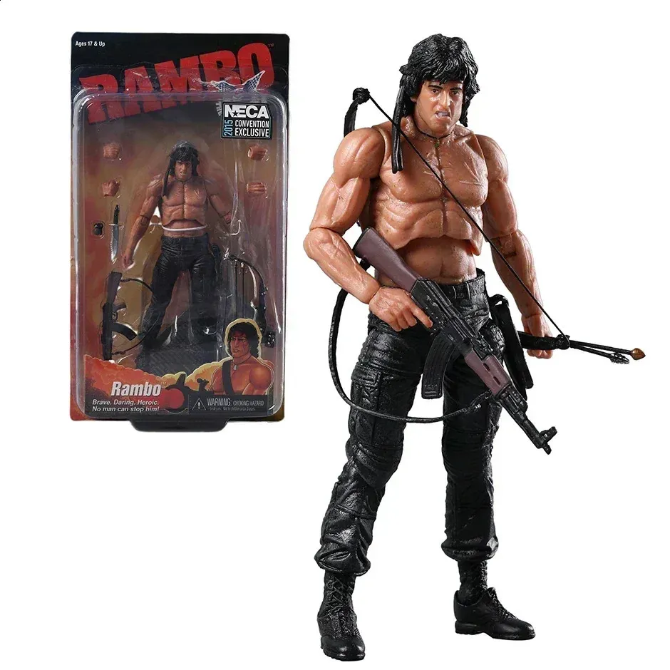 Rambo Özgürlük Gücü Aksiyon Figürü NECA SDCC Yi TL993.92 | DHgate