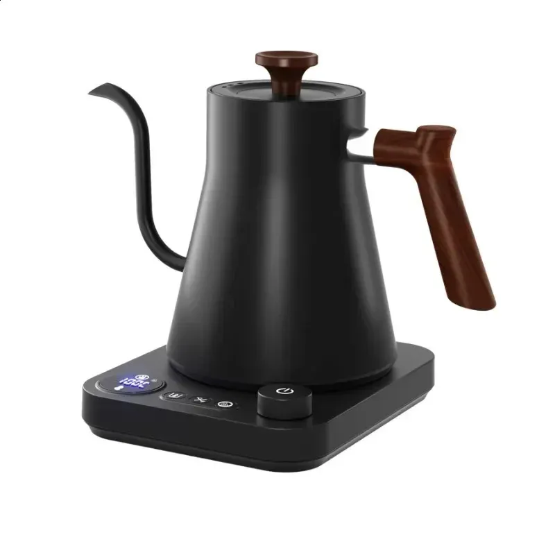 1000W Electric Gooseneck Kettle with Temperature Control Rapid