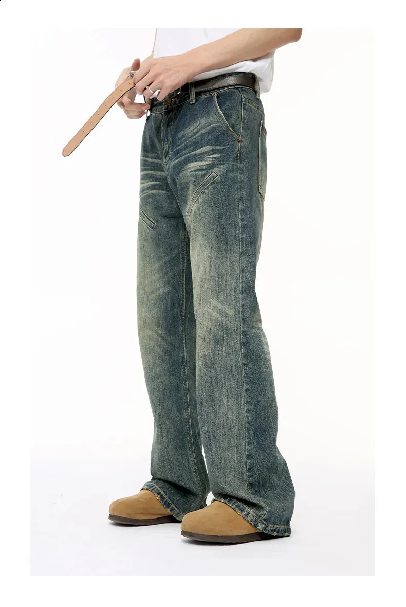 【KOOLOSET】Old Vintage Wide Denim DHgate.com:Vintage Style Wide Leg Denim Jeans - Premium