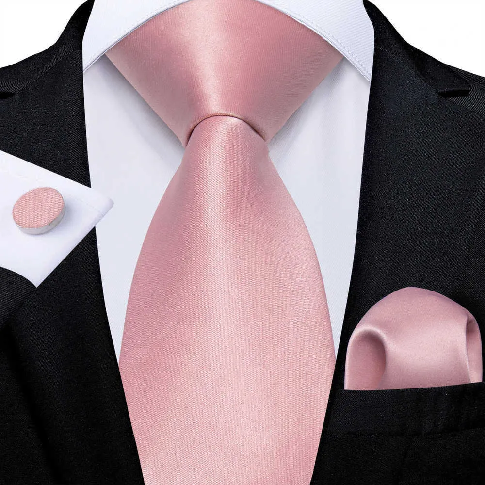 Guuniee Men's 100% Silk Necktie – Solid Color, Woven Plain Tie For Wedding, Business & Formal Wear, 6-8cm Width - View #11