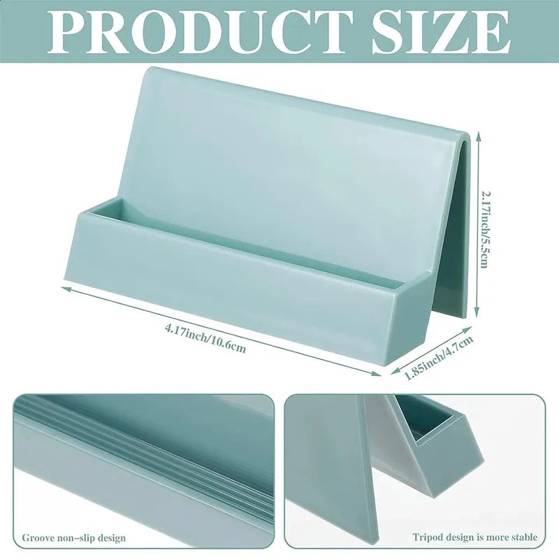 Premium Business Card Holder for Desk - Stylish Plastic Office Display  Stand & Name Card Organizer - Shop Now! from Dhgate Business Card Files -  price 25.08