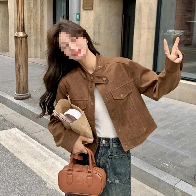 Womens Denim Jacket With Hood, Vintage Inspired Lightweight Work