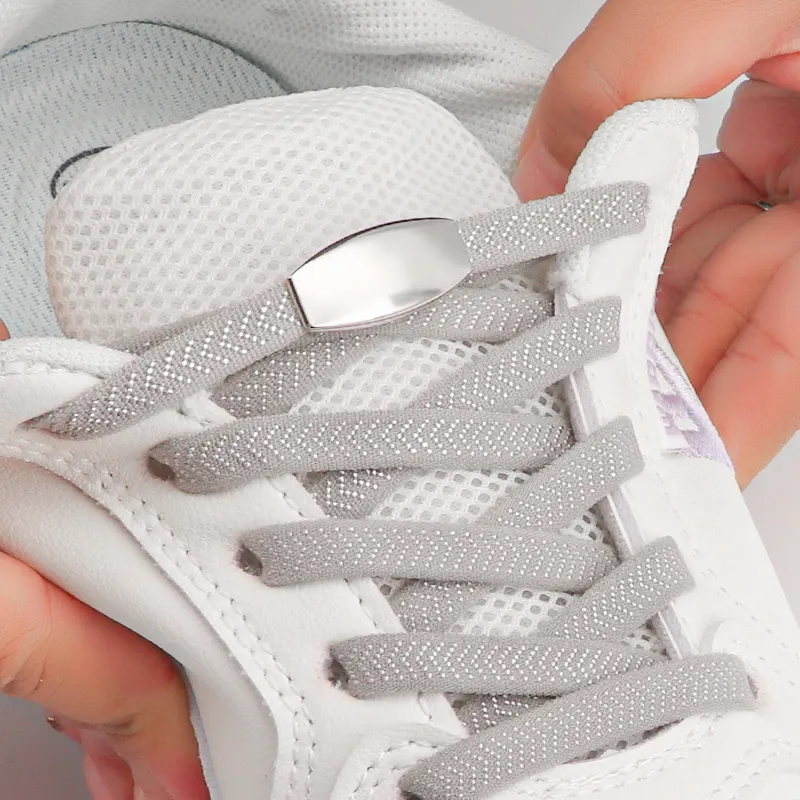 Photo inspiration: Gallery Detail: Dhgate Com No Tie Shoelaces Elastic Flat Shoe Laces For