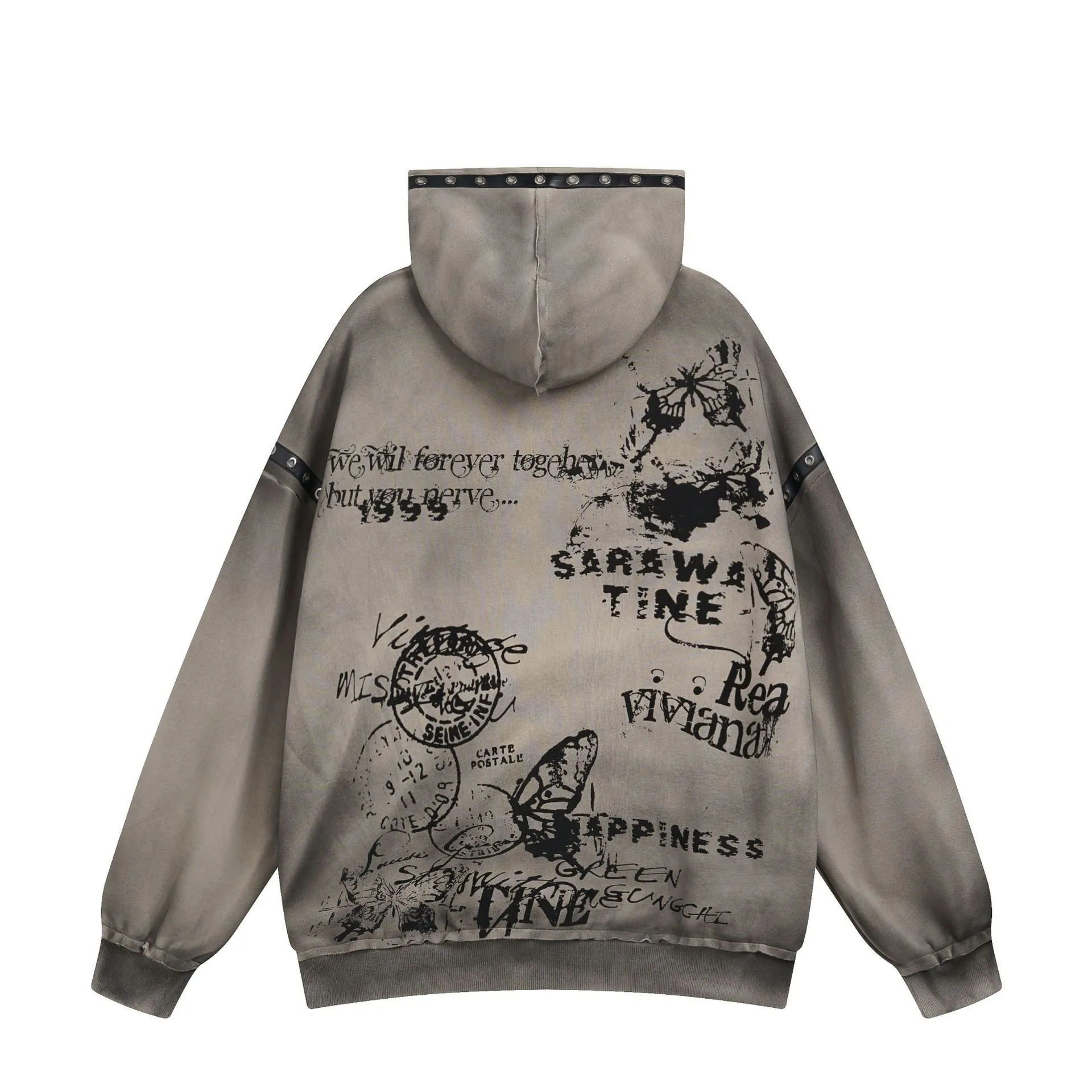 Graphic Print Hoodie Streetwear Sweatshirt, Cool Style | DHgate