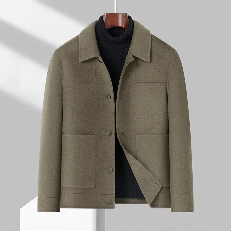High-End Korean Style Double-Sided Woolen men's wool High-End Korean Style Double-Sided Woolen men's wool