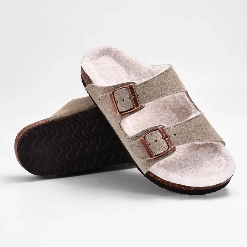 Chaussons D'hiver Femme En Peluche Brillante - Semelle Antidérapante TPR, Mousse Mémoire De Forme - 3