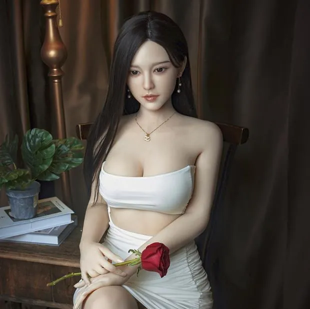 SexDoll Adult Men Sexy for Realistic japanese anime Silicone oral Love Doll small Breast mini Vagina Pussy love dolls.Mouth, chest, hands and feet made of silicone5