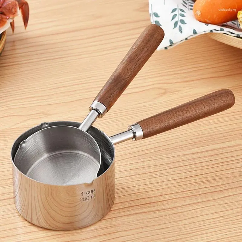 Pans Stainless Steel Mini Frying Pan Household Oil Boiled Eggs Chocolate Milk Pot Multi-Purpose