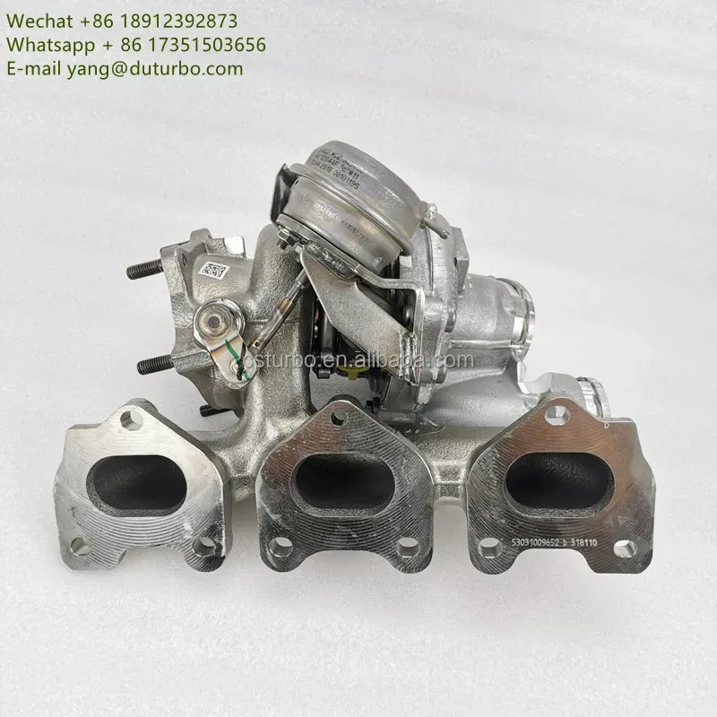 Turbocompressore K03 53039980437 94612302530 94612302531 53039880437 53039700437 turbo si applica per Macan (95B) 3.0 S 3.0L V6 Motore