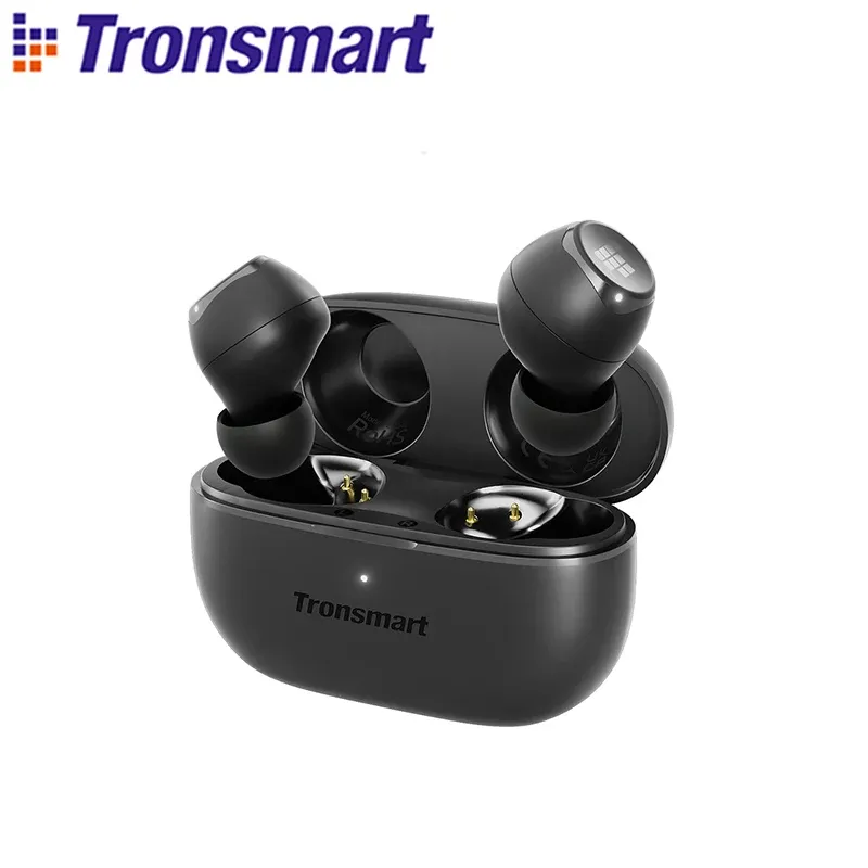 Наушники Tronsmart Onyx Pure Earbuds Гибридные TWS-наушники с двумя драйверами и Bluetooth 5.3, восстановление одной кнопкой, 32 часа воспроизведения, новинка