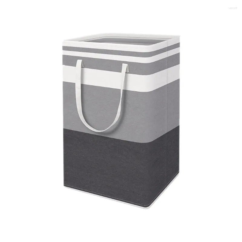 Sacs polochons pliables vêtements organisateur panier grande capacité tissu seaux à linge imperméable avec poignée pour salle de bain chambre de bébé