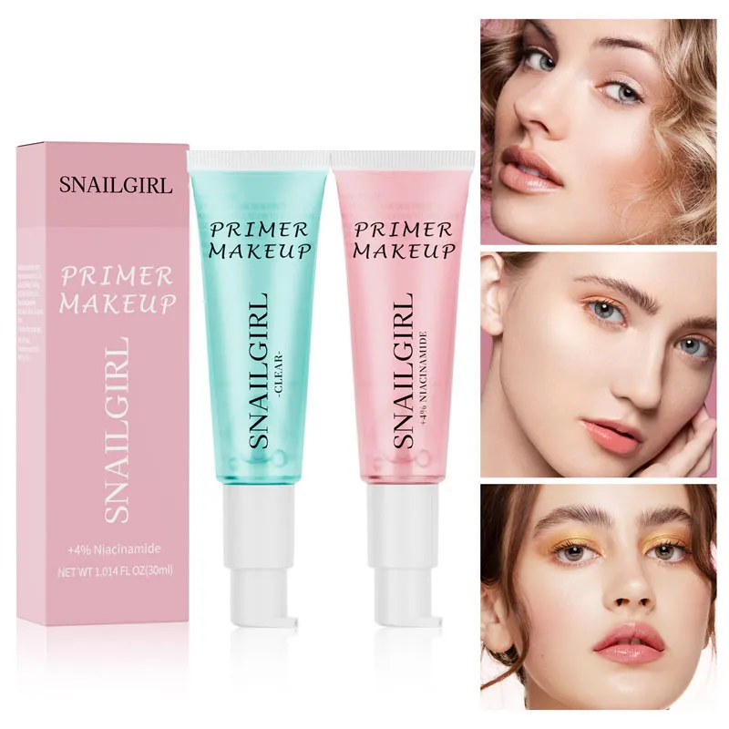 Power Grip Primer Face Gel-Based Hydrating Clear 4% Niacinamide for Smoothing Skin Care Gripping Filter Primer Makeup Moisturizes Primes