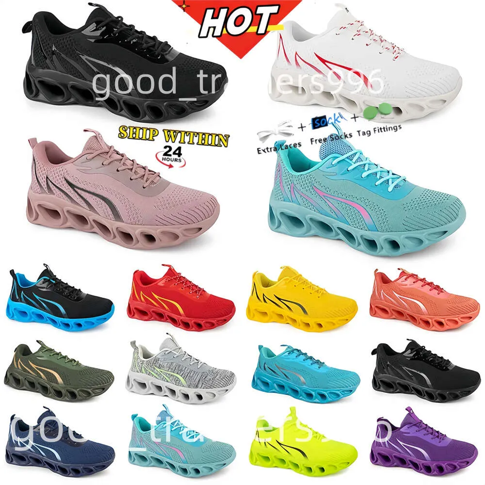 Männer Frauen Gesundheit Running Shoes Trainer Triple Bpurple orange hellrosa atmungsaktives Muster Mode Casual Sports Sneaker