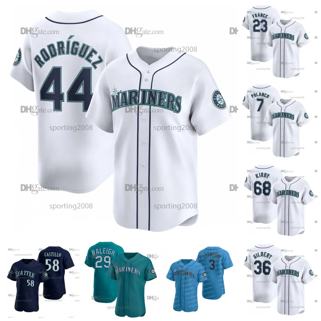 Jumbo Size Mariners Jersey By Julio Rodriguez Full Color Set With Ideal