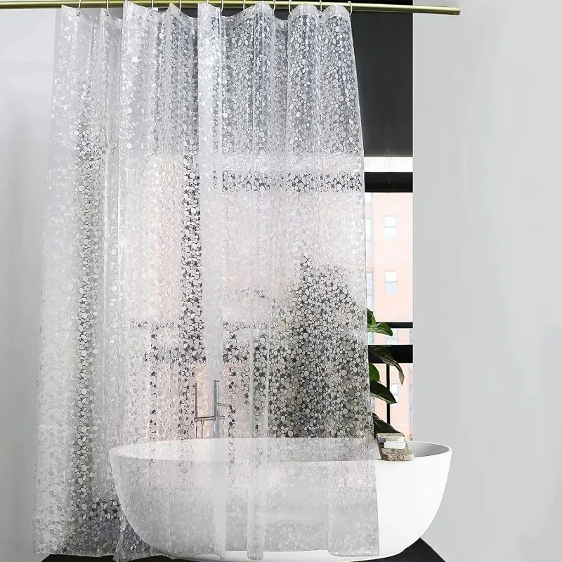 Rideau De Douche Imperméable Motif Métro – 180x180 Cm, Anti-moisissure | Livré Avec Crochets, Personnalisable
