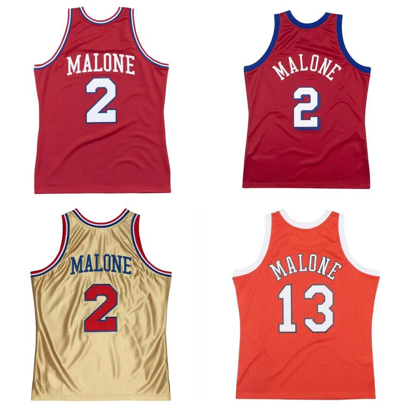 Stitchedbasketball Jersey Moses Malone Jersey 1982-83 93-94 메시 나무 고전 레트로 유니폼 남성 여성 청소년 S-6xl 2