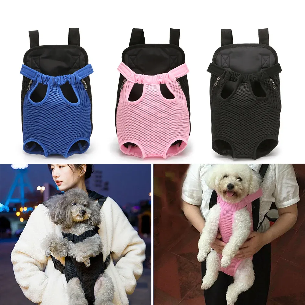 Transportadores pequeno animal de estimação portador cão mochila canguru respirável filhote de cachorro cão portador saco pet transportando bolsa de viagem para gato cão filhote de cachorro