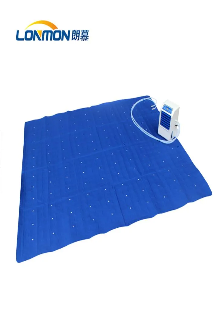 Topkwaliteit waterkoeling matras met airconditioner ventilator PVC materiaal 160X140cm Huishoudtextiel koelwaterbedmatras2060707