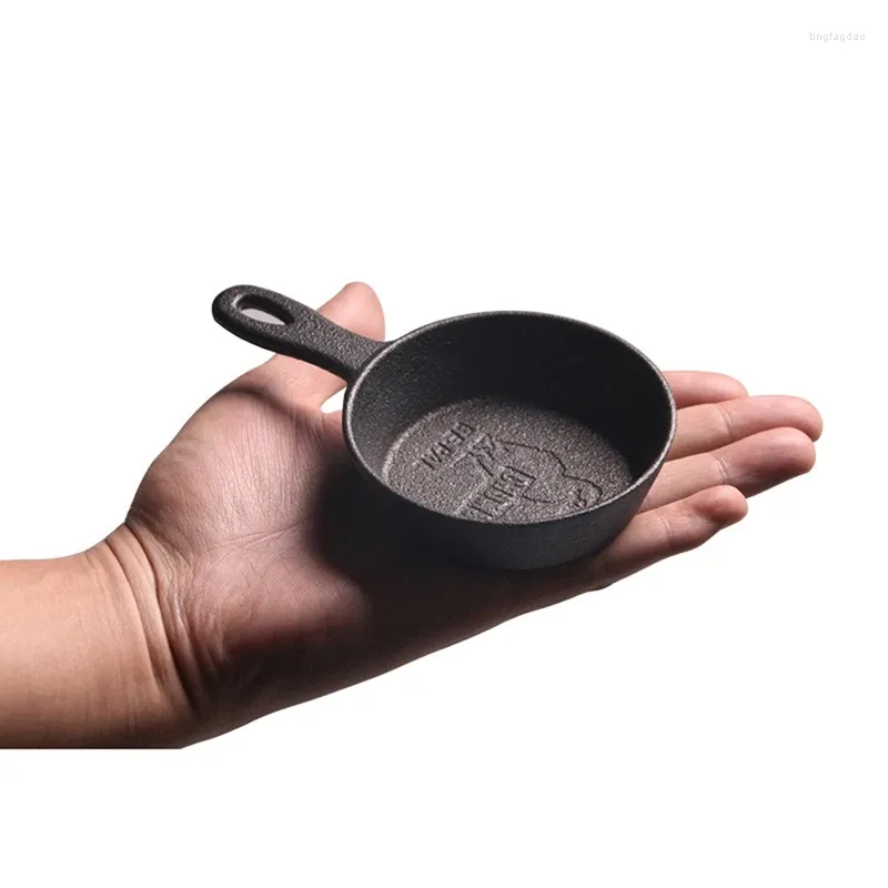 Pannen 8.5 Cm Gietijzeren Koekenpan Non-stick Mini Ei Voor Gas Inductie Kookplaat Keuken Koken Gereedschap kookgerei