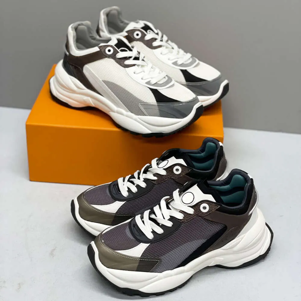 Designer Run 55 Sneakers Scarpe da donna Scarpe da ginnastica con plateau Suola in gomma Scarpe casual Taglia 36-45 Con borsa 483