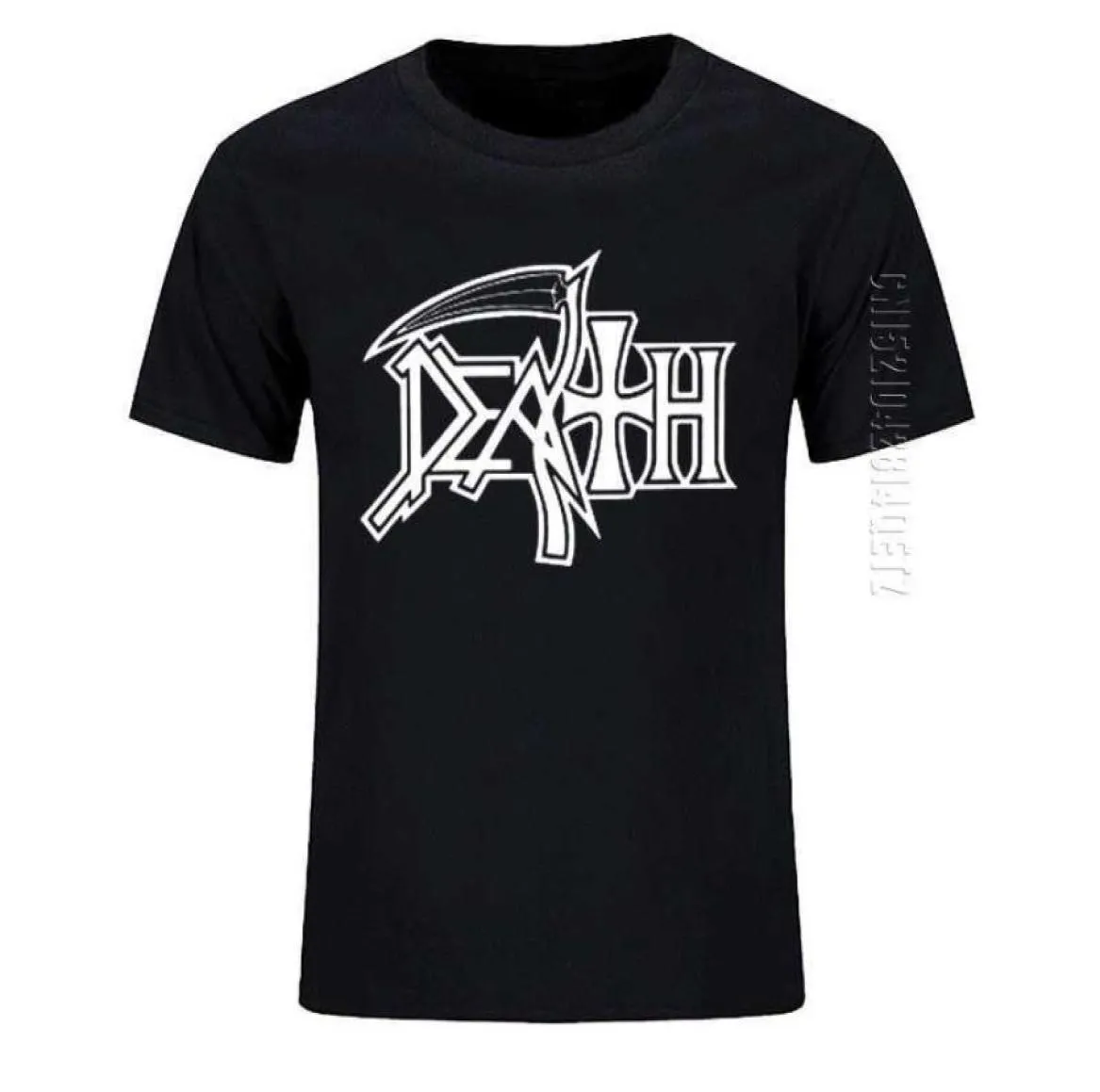 Death Rock Band Heavy Metal Men Tshirt swobodne okrągły szyję duży bawełniany t -koszulka prezent urodzinowy Tshirt 2106292548729