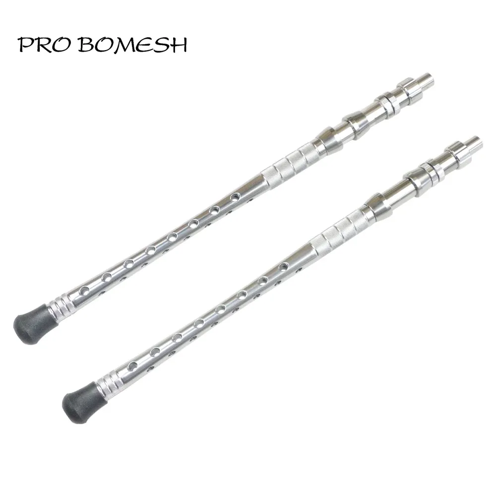 Rods Pro Bomesh 56 cm Silver Tungt trolling Aluminiumhandtag Gimbalrulle Sittstång Byggnadskomponent Reparation Båt Rod Diy Accessory