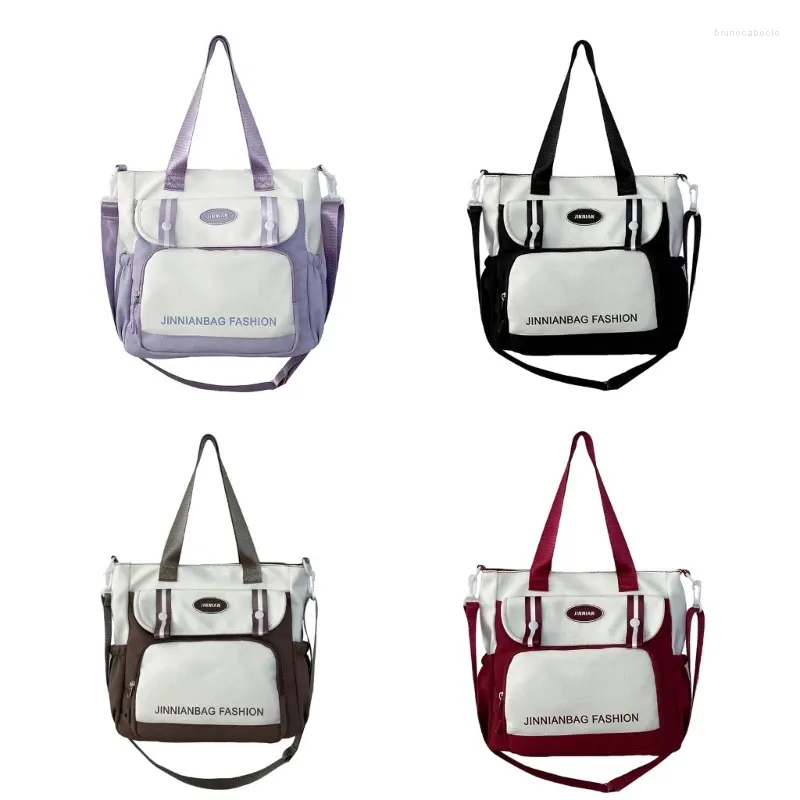 Bolsas de noche JK Bag Girls Hombro Nylon Mano Moda Crossbody Encantador para libros Estudio