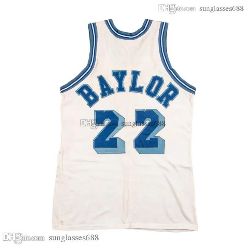 Stitched Basketball Jerseys 22 Elgin Baylor 1960 61 Mesh Hardwoods Classic Retro Jersey Men Women Youth S 6XL From 23 08 DHgate