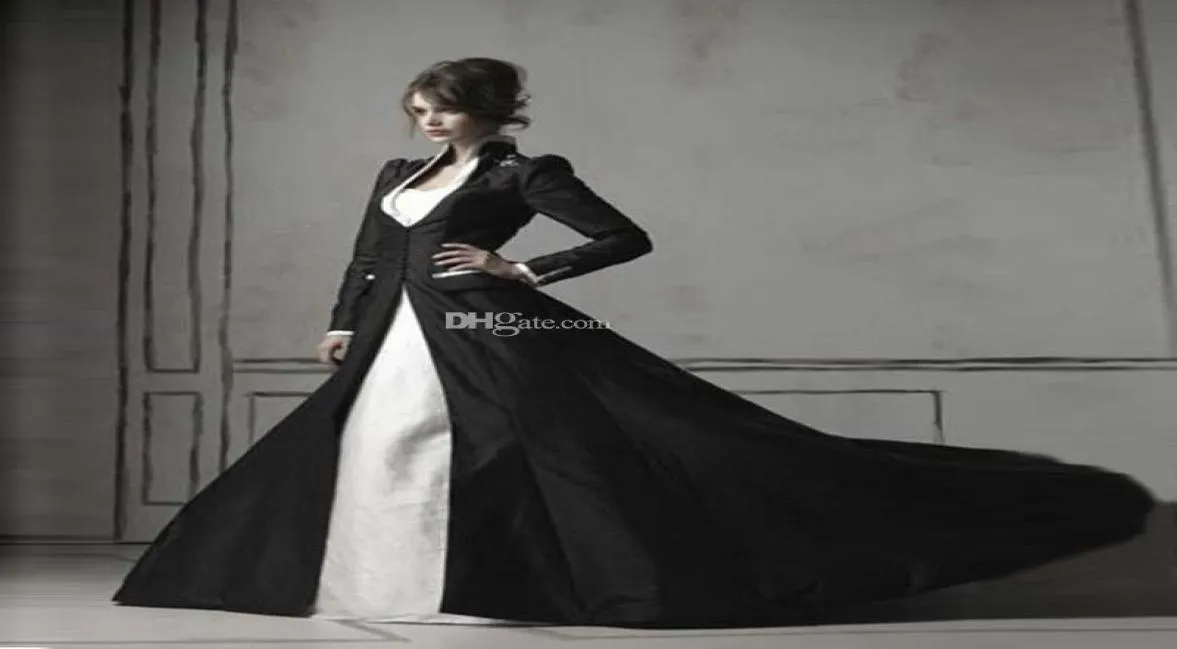 Cape de mariée à manches longues sur mesure, longueur au sol, mode femmes, manteau de mariage en Satin noir, veste longue de mariage, 2020, 3230050