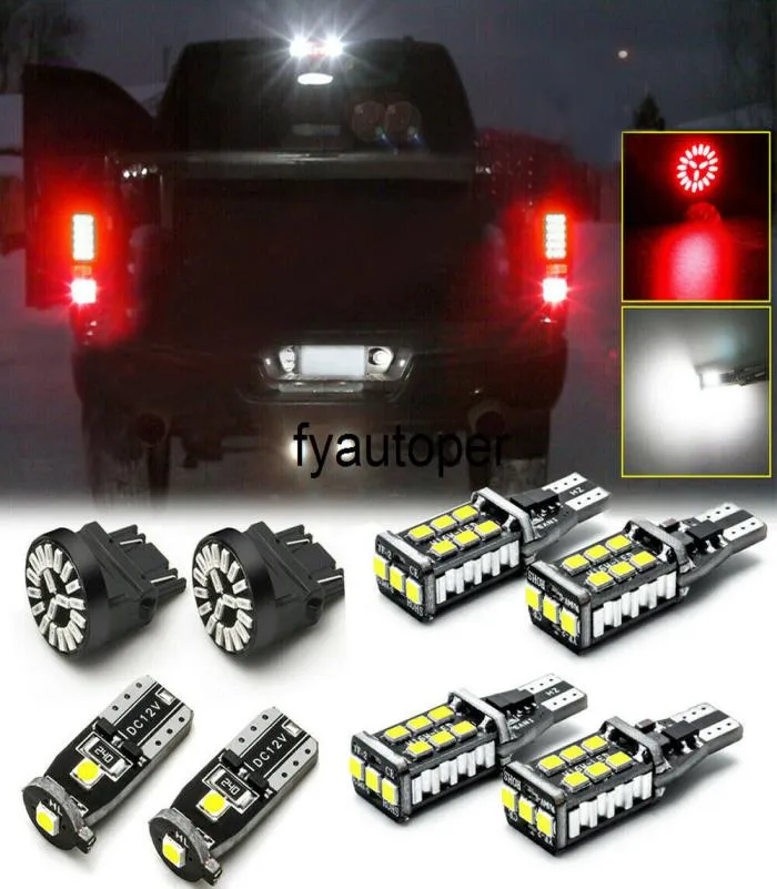 8pcs Universal Car Tuning LED License Reverse Clearance Brake Lights for RAM 1500 2500 3500 200719 Exterior Car Accessories8003187