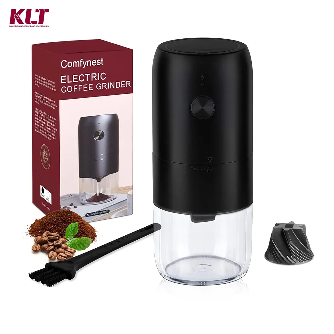 Ferramentas moedor de café portátil elétrico usb recarregável casa ao ar livre liquidificadores profissão ajustável grãos café moagem para cozinha