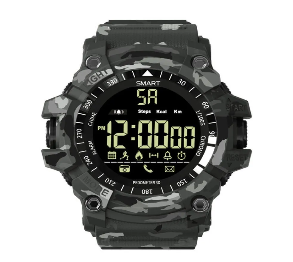 EX16 Plus Sport Smart Watch 5ATM Wasserdicht Aktivität Tracker Bluetooth Schrittzähler Smartwatch Für Android IOS Telefon Wartch relogio i8969295