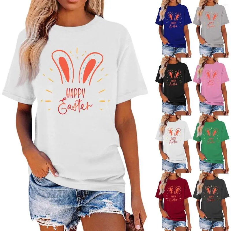 Camiseta feminina casual moda camiseta em torno do pescoço manga curta topo engraçado impresso jovem magro-tipo versátil pulôver coquette