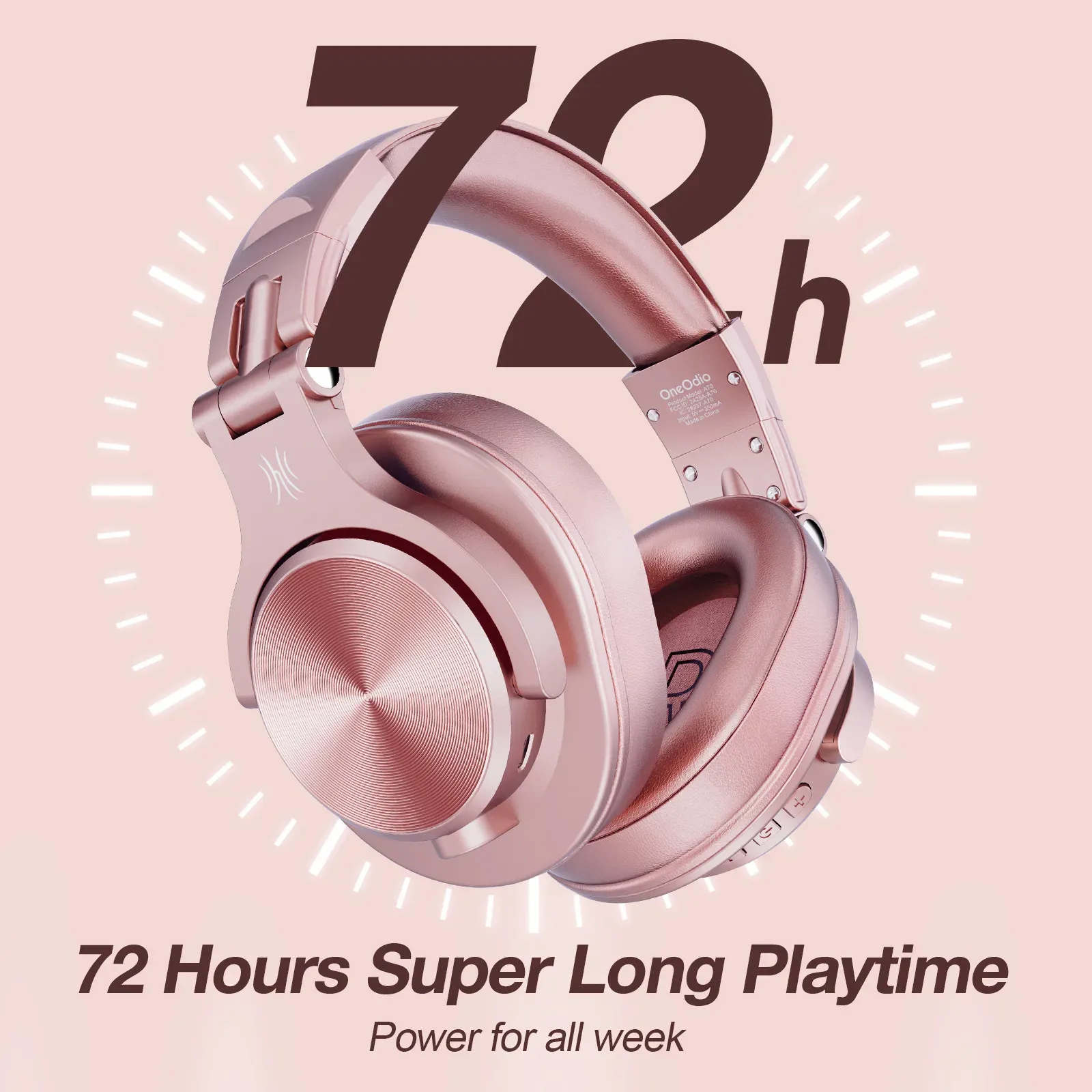 Oneodio A70 Wireless Sports Headphones With Over Ear Design And Hi Res Audio Compatible With Phones And Microphones From Wellglobal 55.8 DHgate.Com
