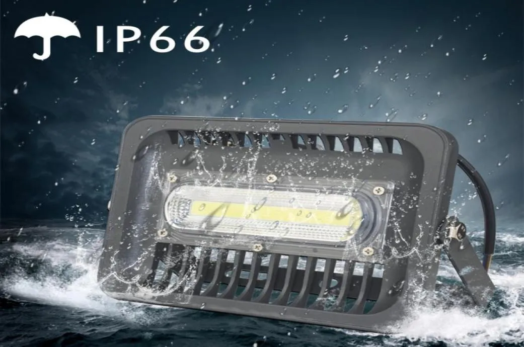 Réflecteur de lumière d'inondation de LED 150 W 100 W 50 W 30 W éclairage LED IP66 étanche 220 V 110 V projecteur LED éclairage extérieur Gargen Lamp4595872