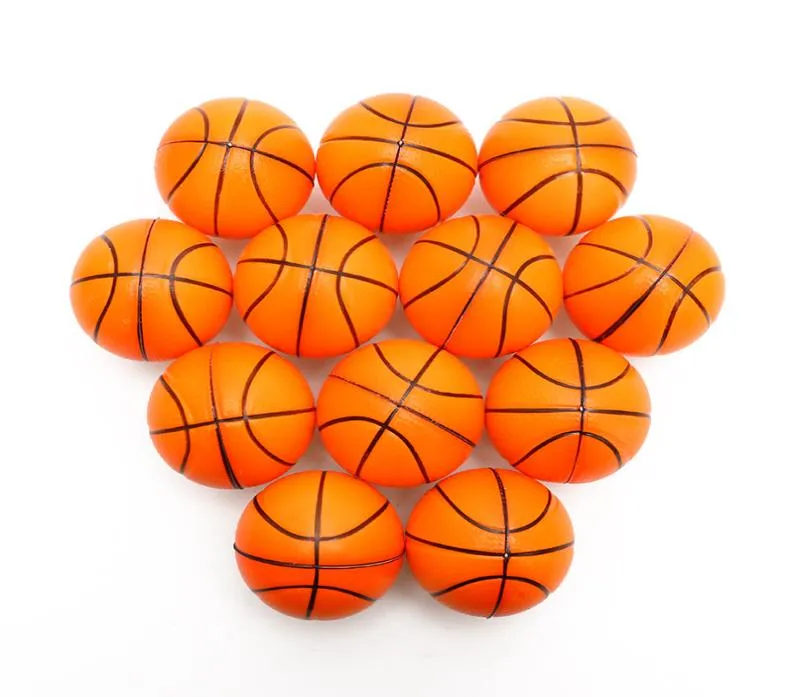 Mini Basketball Pu Foam Ball Ball Ball Baby Balls Anti Stress Ball Squeeze Toys Stress Relies Toys Niepokój